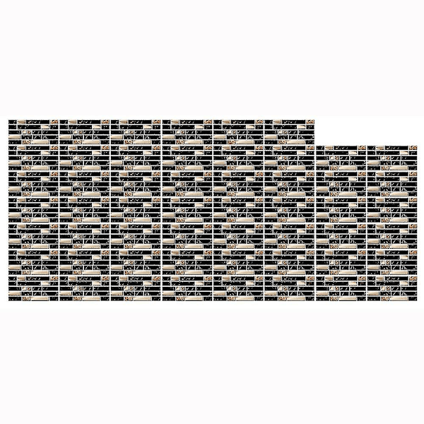 3d Marmor Kakel Väggklistermärke Tapet Dekal Kök（54PCS）
