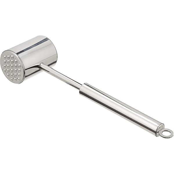 Meat Tenderizer Hammer Mallet Tool, pund for mørning av biff, biff og fjærkre Kraftig konstruksjon med komfortabelt grep