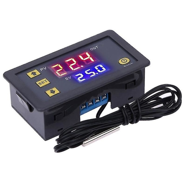 W3230 Ac110-220v Probe Line 20a Digital Temperature Control Led Display Thermostat With Heat/coolin