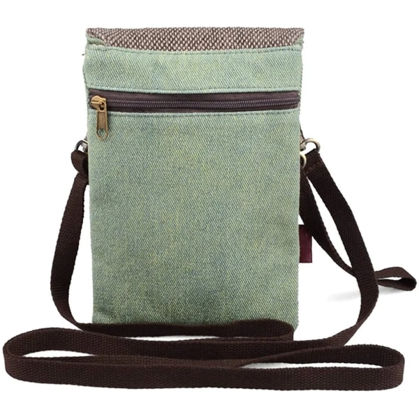 Canvas Universal Telefonväska - Axelväska - Mini Messenger Bag