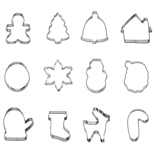 Jul Cookie Cutter Set, Jul Cookies Formar Biscuit Form Jul