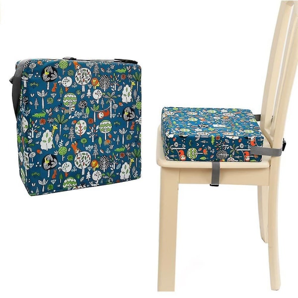Bältesstol för toddler för matbord Matsalsstol Förhöjningskudde Barnstol Bälte för baby