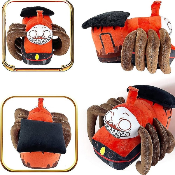 Choo Choo Charles Plyschleksak Charles Spider Train Dock Spider Fyllda Djur Plushies Present Till Barn Fans