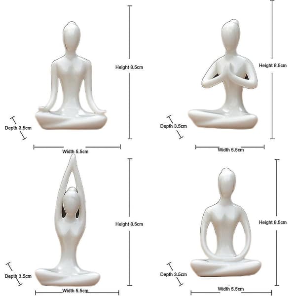 Yoga Ornament - Vit