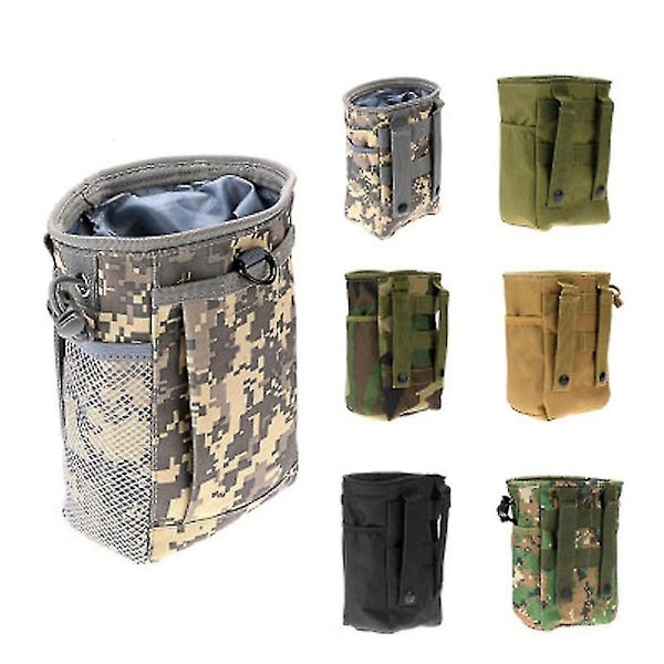 Khaki Taktisk Diverse Genbrugspose Molle Hær Camouflage Sportspose Vandtæt Bjergbestigning Multifunktionel Tilbehørspose