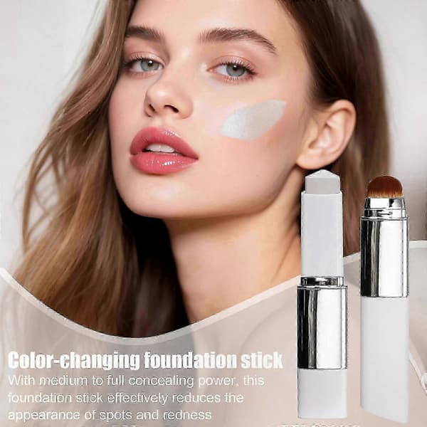 Fargeskiftende foundation-stift med blekende effekt Natural