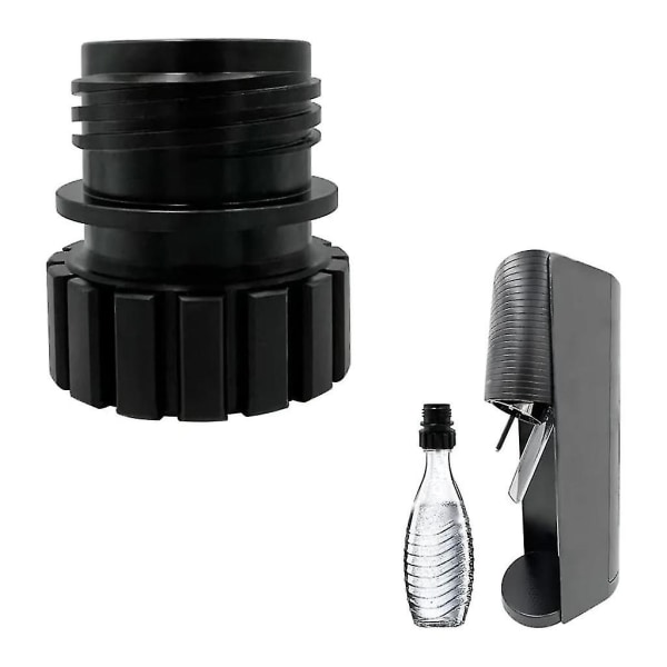 Brusvannflasker Adapter Glassflasker Hurtigkobling for Sodastreams