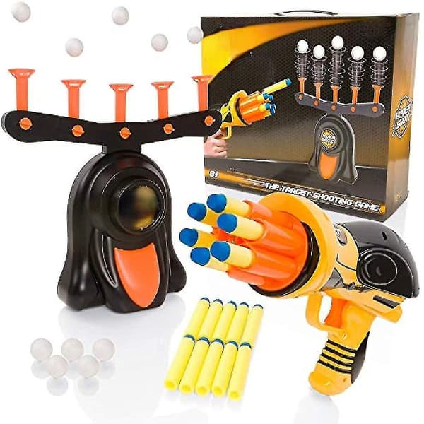 Hover Shot Dart Gun Set - Flydende Nerf Target Skydning Spil Drenge Legetøj Barn