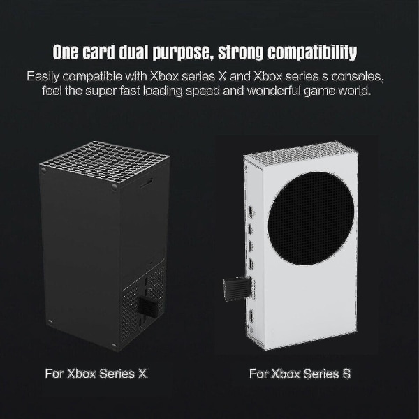 Bärbara 1 Tb externa Solid State-enheter passar för Xbox Series X/s, External Host Hard Drive Conversi