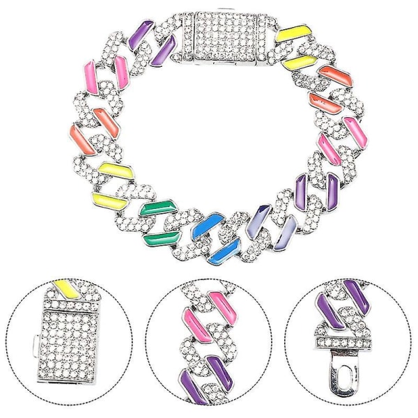 Hiphop-stil Rhinestone Armband Unisex Armband Smycken