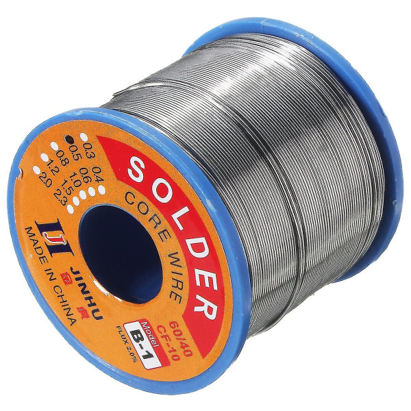 400 g 60/40 tin blyloddetråd harpikskerne lodderulle, 0,8 mm