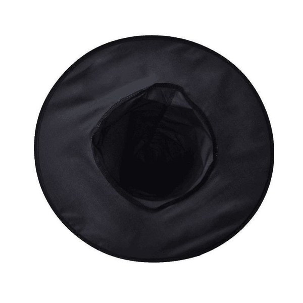 2st Halloween Hat Wizard Cosplay Drama Top Hat Black Witch Hat Maskerad Halloween Party Fancy Dress Up Kostym Prop（S och L）