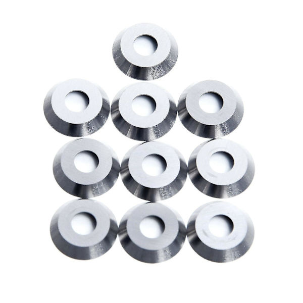 10 stk Diameter 12mm Rund Karbidskjær Insert Passer Til Ci3 Dreiebenk