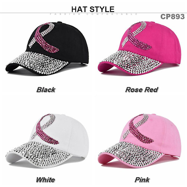 Dot Diamond Baseball Cap Blinkende Diamant Kasket Personlig Silketryk Kasket Lavet Af Gammel Buet Skygge Hat Solskygge