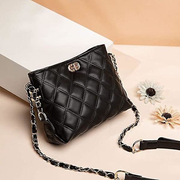 Ghyt Lille Crossbody Taske til Kvinder Punge Mode Læder Letvægts Håndtasker Skuldertaske