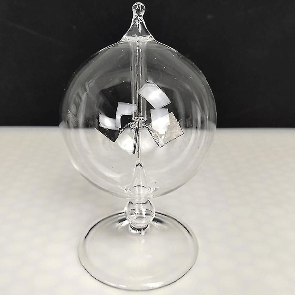 Solar Crookes Radiometer Glas Vindmølle Håndlavet Legetøj Til Fest Hjem Dekoration Gave Transparent