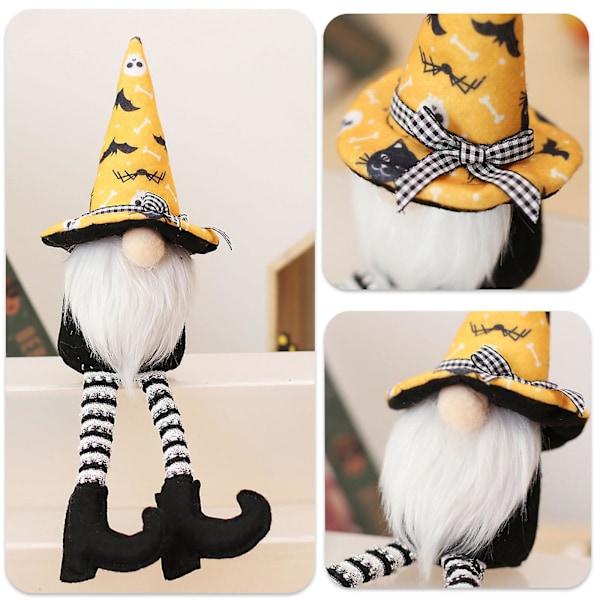 Halloween Dekoration Långbenta Skogsman Docka Dekoration Plats Layout Rekvisita Docka