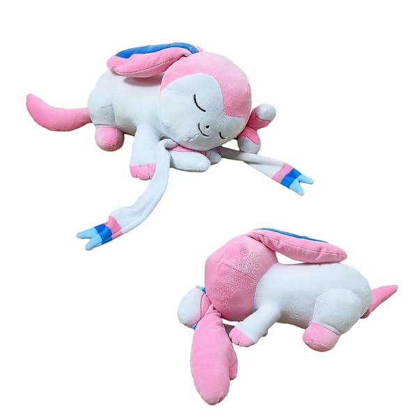 50cm Sovande Sylveon Animé Plyschdocka