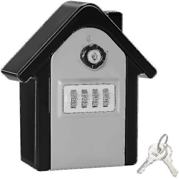 Antifurto lösenord nyckelbox, säkerhetslåsbox, metallförvaringsbox, nyckelsäkerhetsbox