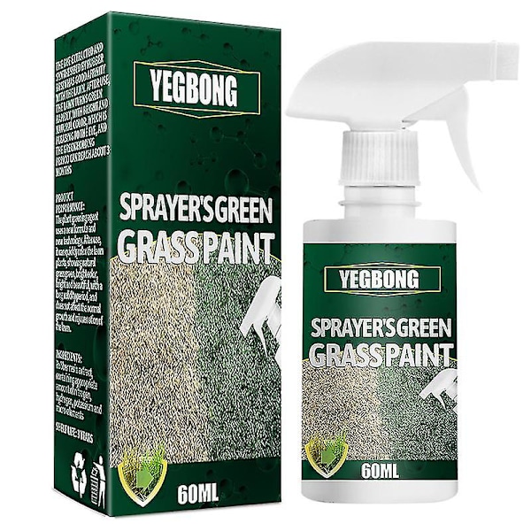 Grönt Gräsfärg Spray Långvarig Gräsfärg Förbättra Fläckig Vilande Gulnande Gräs För Gräs