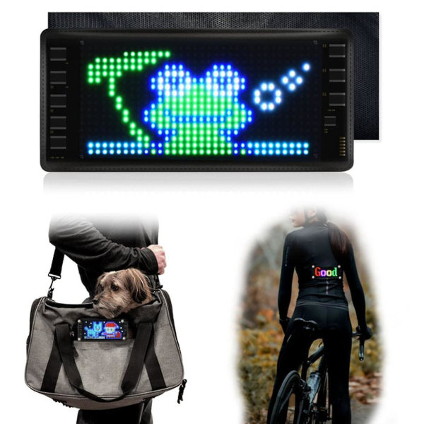 LED Matrix Pixel Panel Bluetooth APP USB 5V Fleksibel Adresserbar RGB Graffiti - SNNGV
