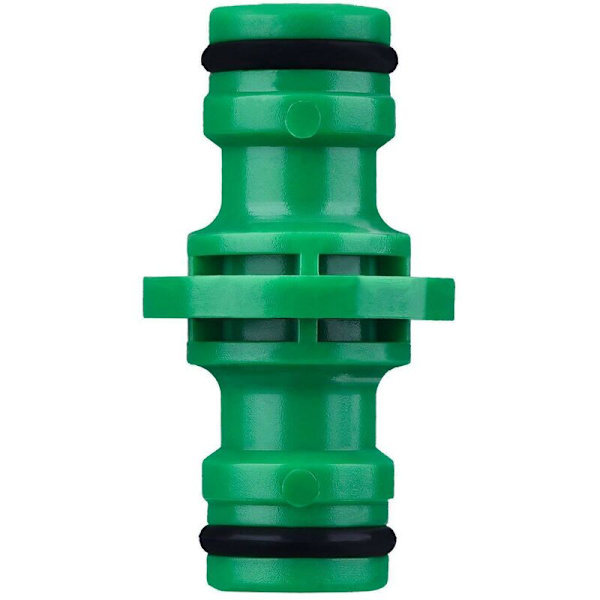 Stykke Plast Vandslange Forbindelser Vandpistol Tilbehør 2/1 Hurtigkoblinger To Vejs Nippel Specialkoblinger Grøn