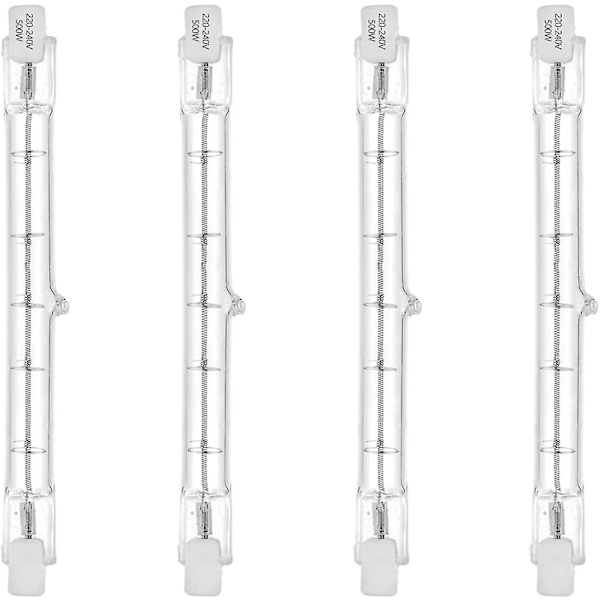 Halogenlampa J78j118j189j254 200w300w500w Wolframjodlampa R7s Floodlight Dimbar