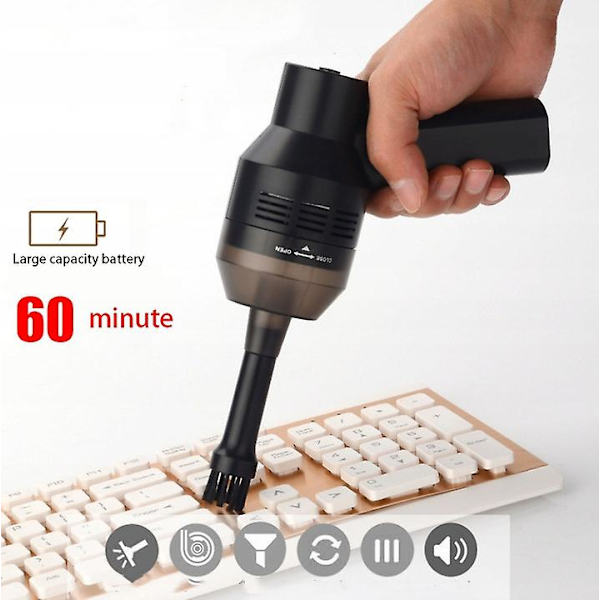 Mini tastatur støvsuger bil indvendig rengøring trådløs USB støvsuger