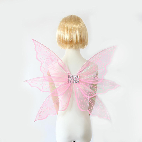 Fjärilsvingar, Fevingar, Fjärilsvingar för Kvinnor, Fevingar för Flickor och Vuxna, Dam- och Flickfevingar med Glittrande Änglavingar för Halloween Cosplay