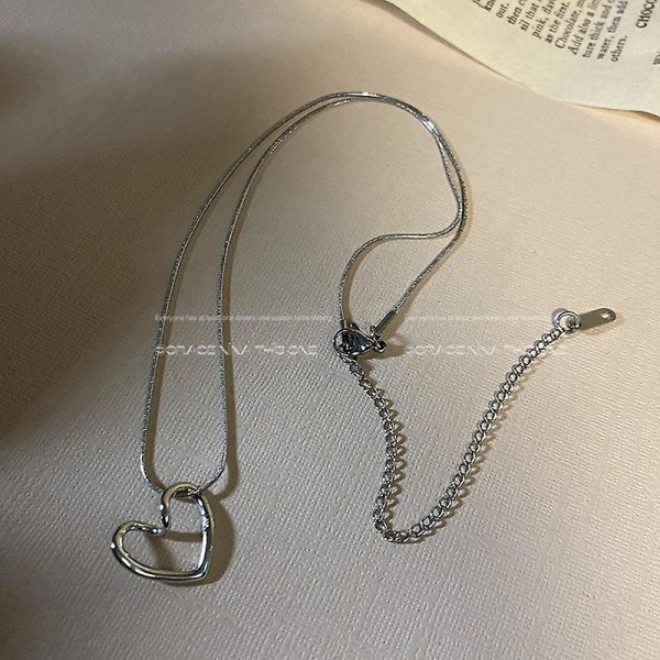 Silver Love Halsband