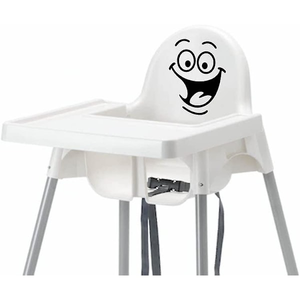 Toalett Smiley Face-dekaler Roliga Badrum Köksväggdekaler Toalettlockdekaler Väggkonst DIY Väggkonst Dekoration