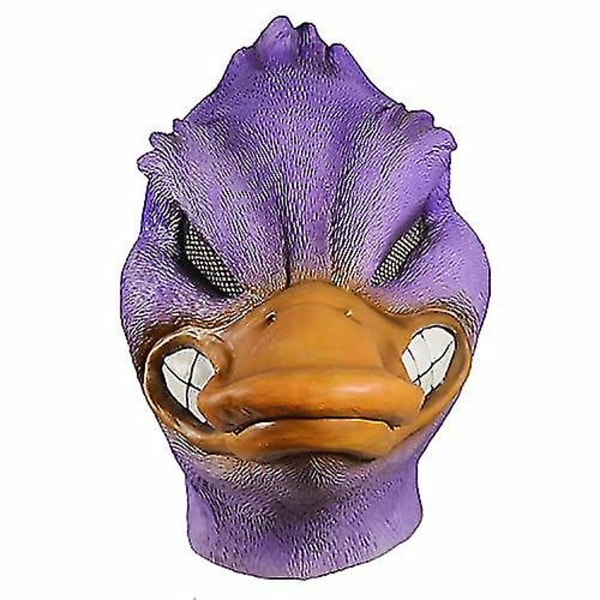Halloween Costum Party Cosplay Animal Latex Mask Funny Duck Adult Head Cover