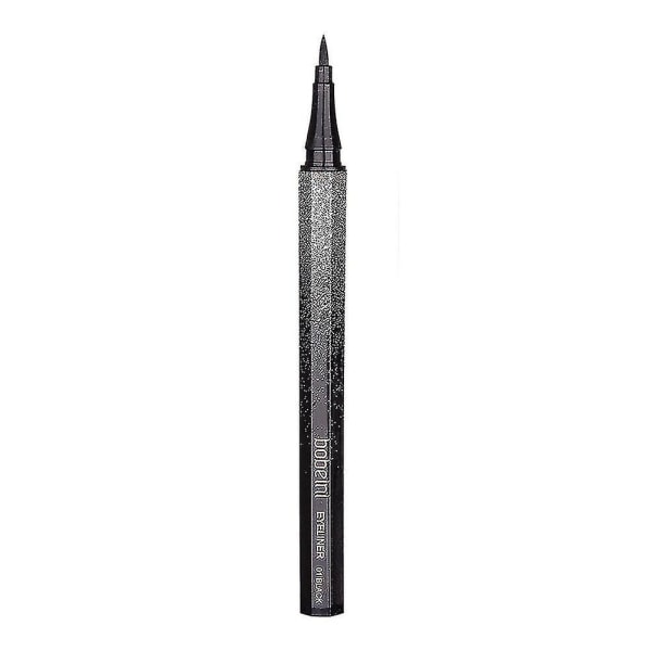Vattentät, fläcksäker långvarig flytande eyeliner Penna Skönhetssminkverktyg (svart)