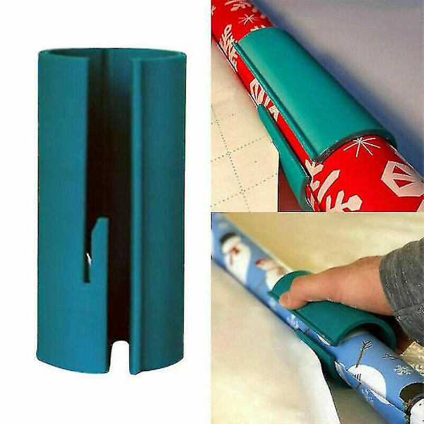 3x Glidande Presentpapperskutter Slipppapper Julklippverktyg
