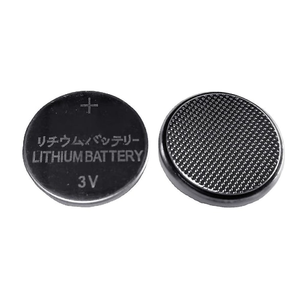 Cr2032 150mah knappcellsbatteri 3v set litiumbatteriset för elektroniska fjärrkontroller