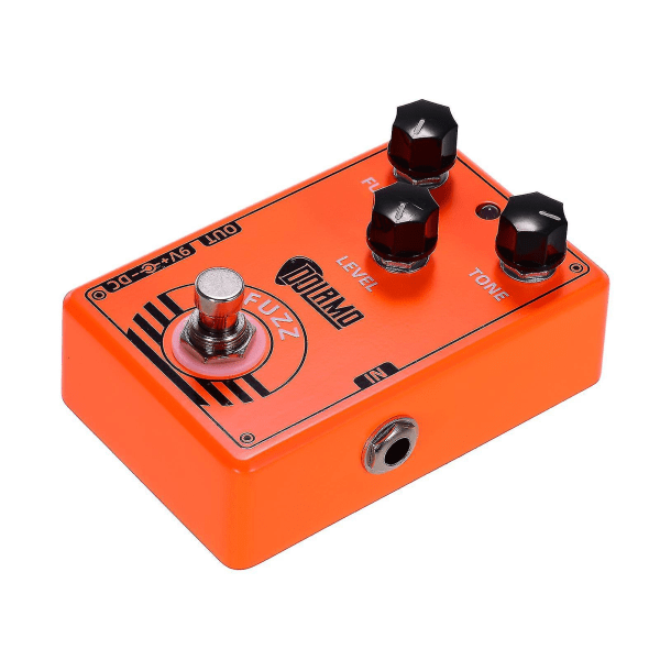 Dolamo D-2 Fuzz-gitarreffektpedal med True Bypass för elgitarr