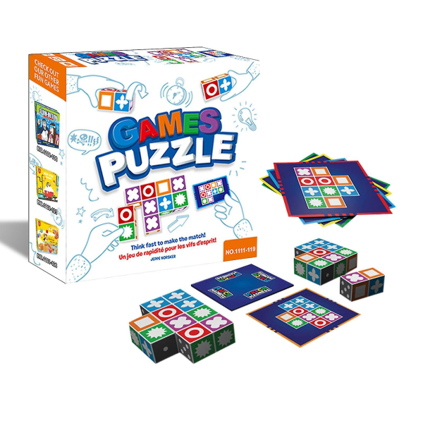 Puzzle Lautapeli Kids Matching Lelut Lautapelit Älykkyyttä kehittävä lelusarja Lasten lahja