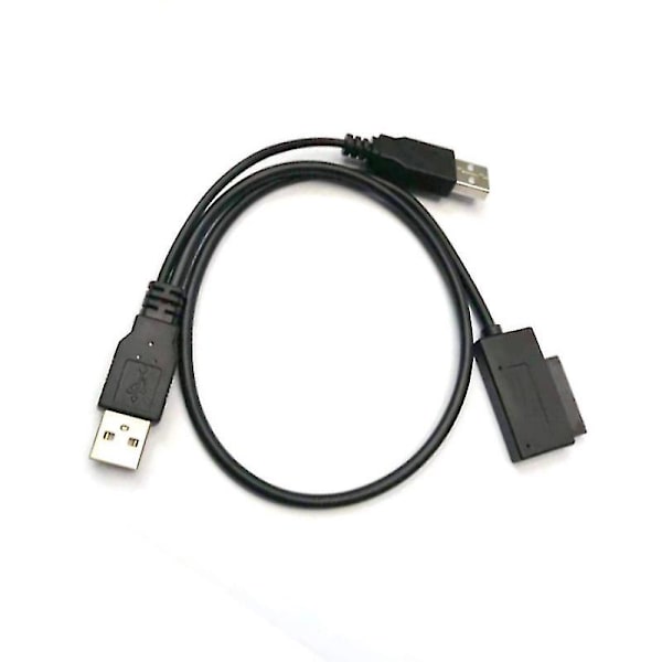 Sata Usb 2.0 till 6 +7pin kabelkonverter extern optisk drivenhet adapter bärbar dator Cd Dvd Pc linjeöverföring notebook optisk drivenhet lin