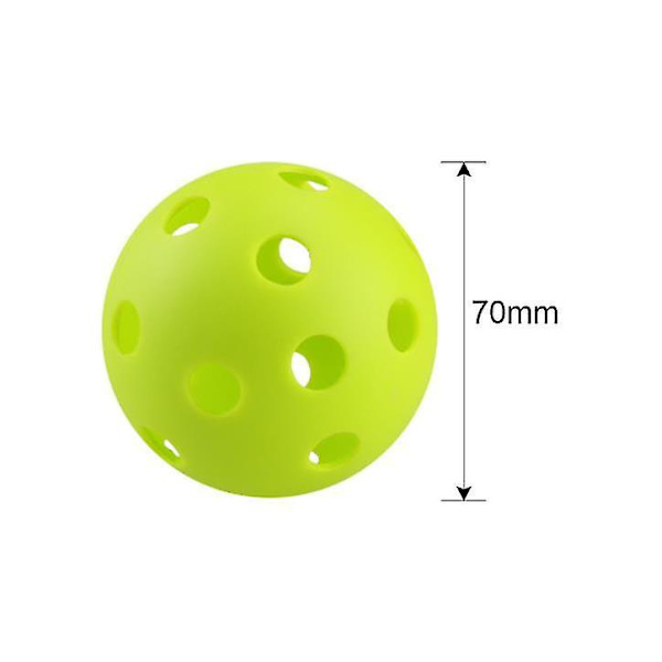 12-pack med supermjuka basebollträningsplastbollar, gröna