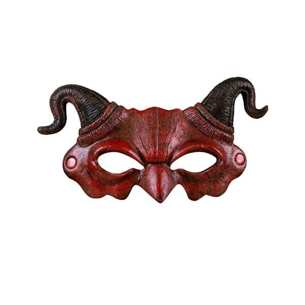 Halvmask för vuxna demon