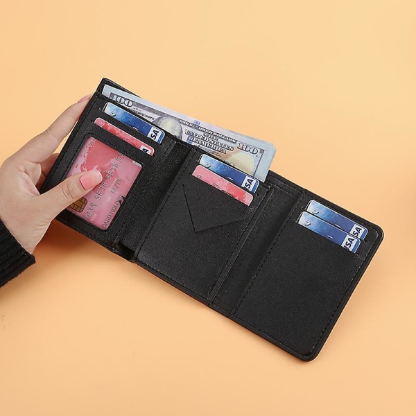 Kvinder Pung Modepung Dame Card Bag til Kvinder Clutch Kvinde Multi-Card Card Holder Pengeclips Pung, sæt med 2 stk.