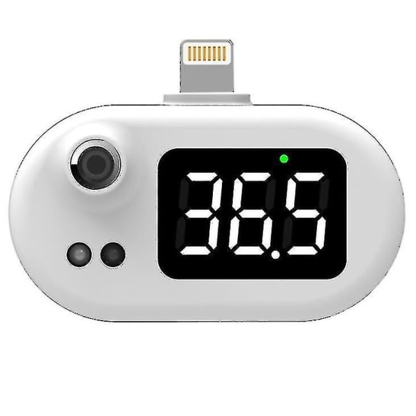 Telefontermometer Usb Smart Digital Temperaturmåler Måler Berøringsfri Infrarød Celsius 1 stk (Type-C interface)