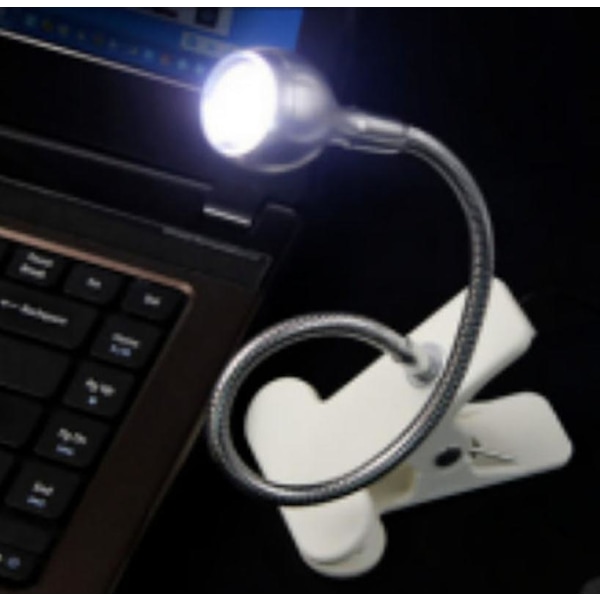 USB-yövalo tietokonevalo kannettava USB-valo LED-valo näppäimistö vahva valo pöytälamppu pidikevalo silmäsuojavalo USB-valo, hopeanvalkoinen valo