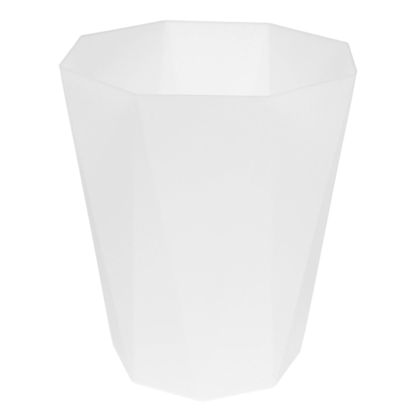 1 st hushållssopkorg Öppen papperskorg Plastkorg för badrum Sovrum Kök (Vit)