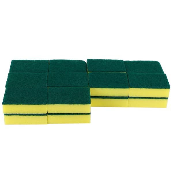 Kompatibel med kraftig multi-use non-scratch svamp - 20 pakke