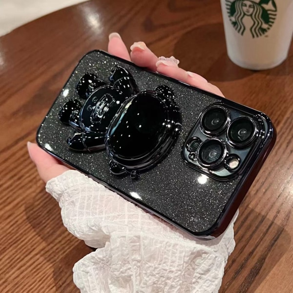 IPhone case med astronautfäste svart iPhone14