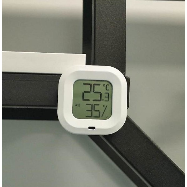 Aleko termo-hygrometer termometer digitalt lcd hygrometer innendørs utendørs hygro-termometer temperatur -10+50