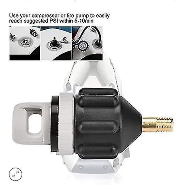 SUP-pumpadapter för luftpumpar och avluftningsventiler