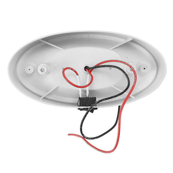 12v LED-lys med afbryder til campingvogn, autocamper, bådmarkise, hvid