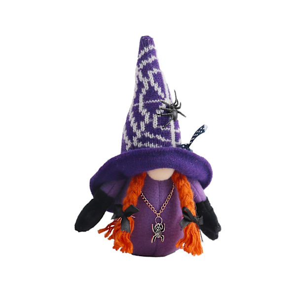 Halloween Gnome Dekorationer Sovrum Vardagsrum Skrivbordsdekoration Stående Post